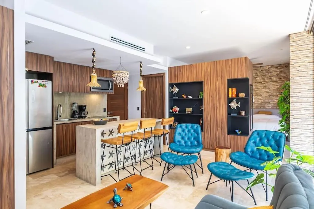 Cenote & Luxury Condo Studio 툴룸 0*,  멕시코